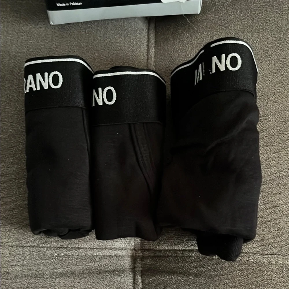 Murano Black and White Briefs Comfortable Underwear